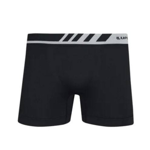 Cueca Lupo Boxer - Microfibra Sem Costura (Adulto), Preta, 671