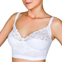 <p
align='left'>Sutiã Rendado Top Redutor Soutien Dilady, Branco, 139741</p>