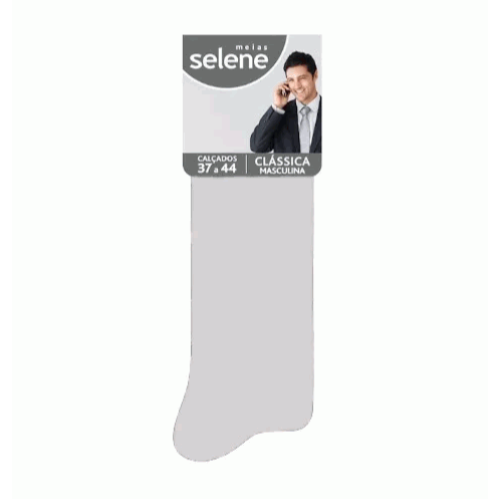 Meia Social  Selene , Branca, 3030