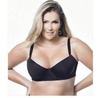 <p
align='left'>Sutiã balconette  Plus Size, Preto, 11053</p>