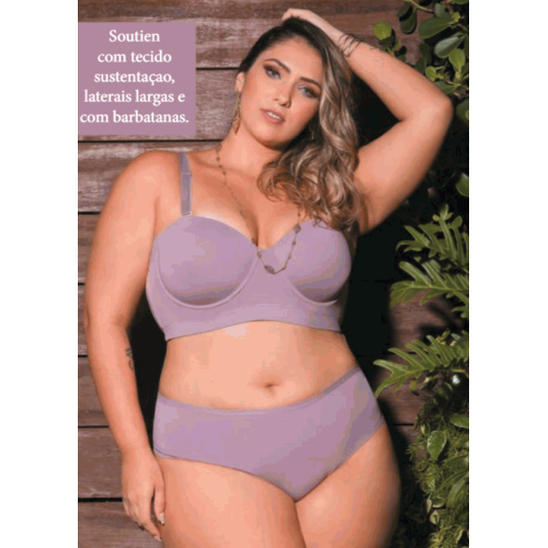 Sutiã Plus Size em Microfibra,Santa Passion, Alvorada, 60563